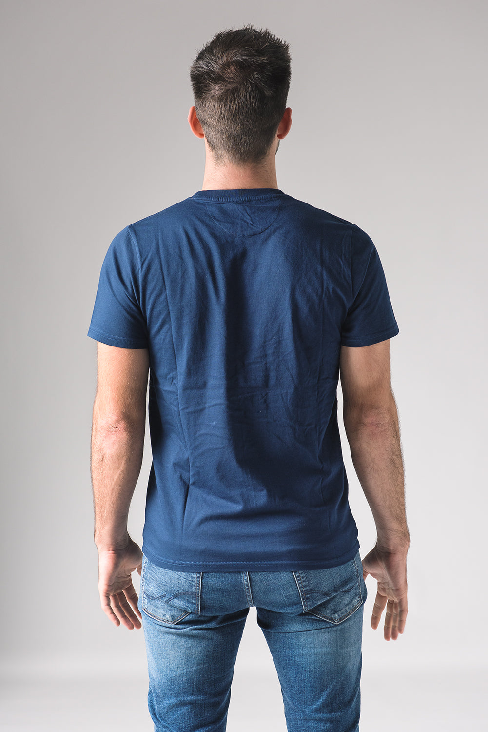 T-shirt Umberto Polar Bear - Dark Navy Blue