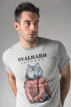 T-shirt Umberto Wolf - Pearl Grey